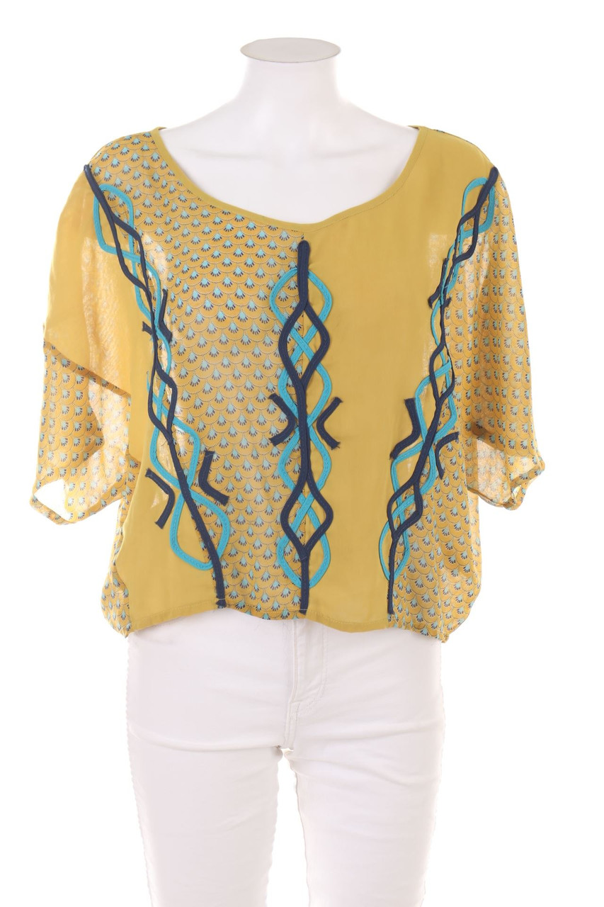 TALEYO - Kurzarm-Bluse - S