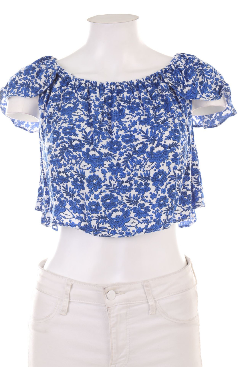 TOPSHOP - Cropped-Shirt - S