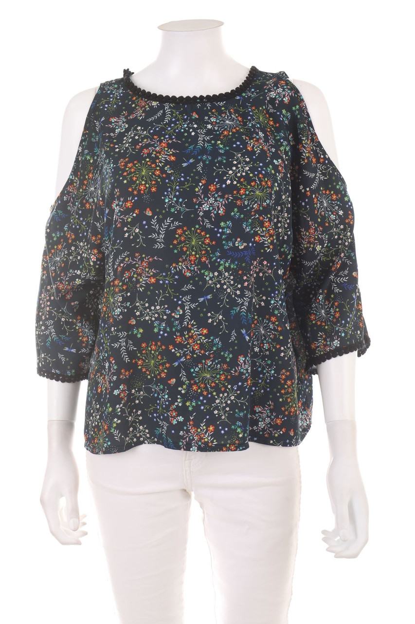 CAMAÏEU - Cold-Shoulder-Bluse - S