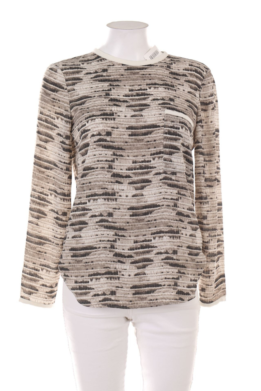 ZARA - Bluse mit Animal-Print - S