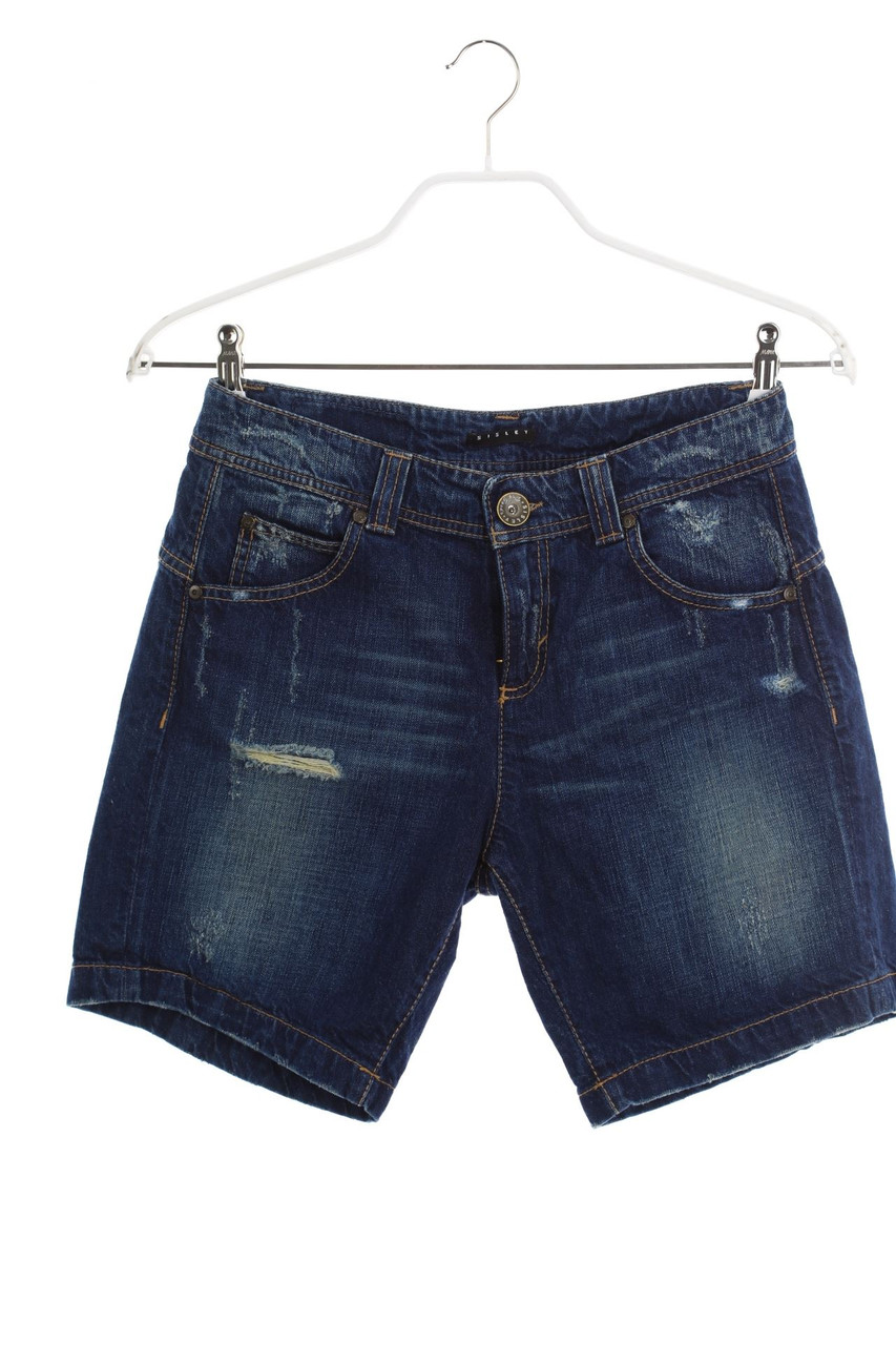 SISLEY - Distressed Jeans-Shorts - XS