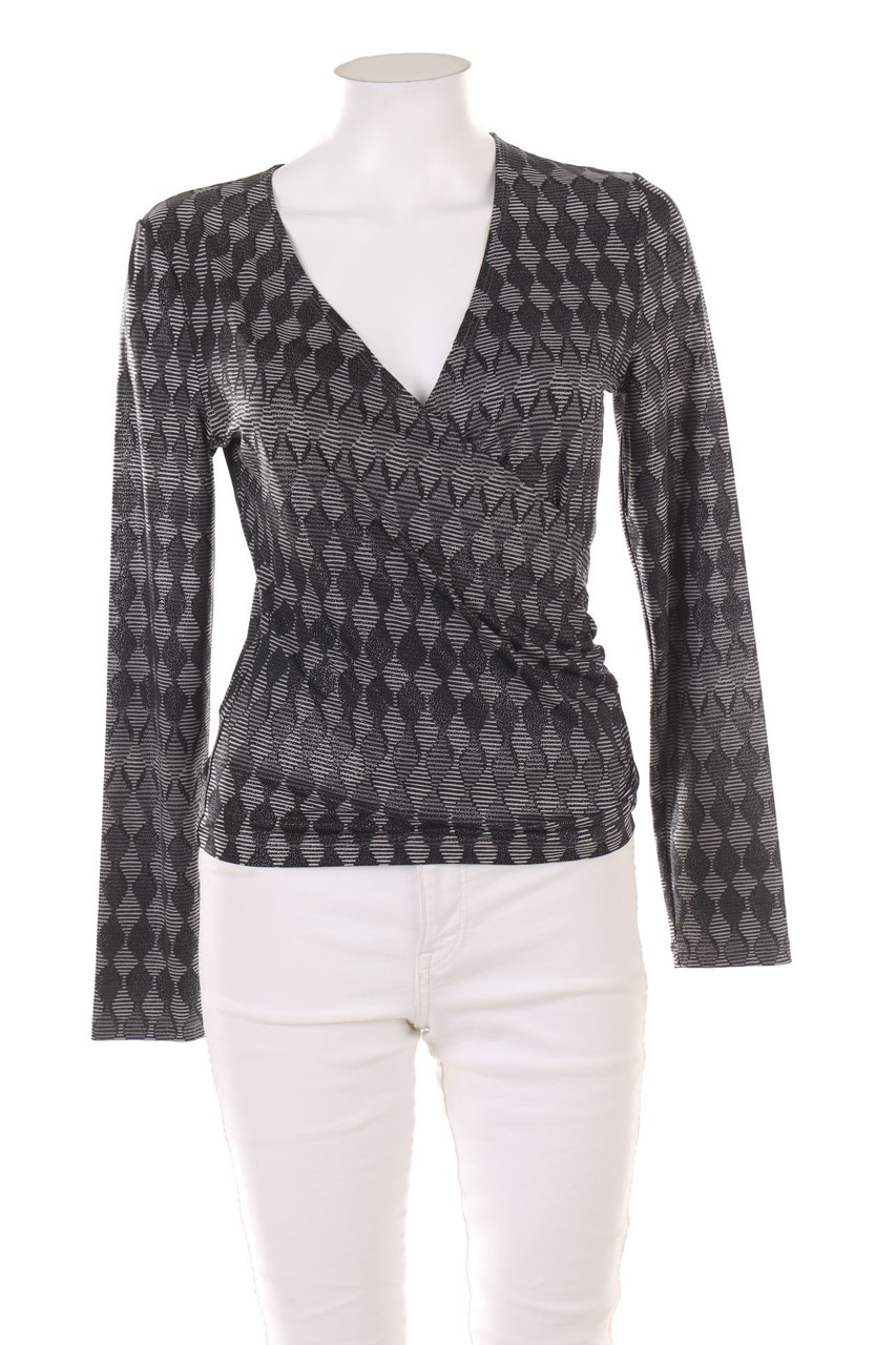 SECONDHAND - Longsleeve-Shirt mit Glitzer - S