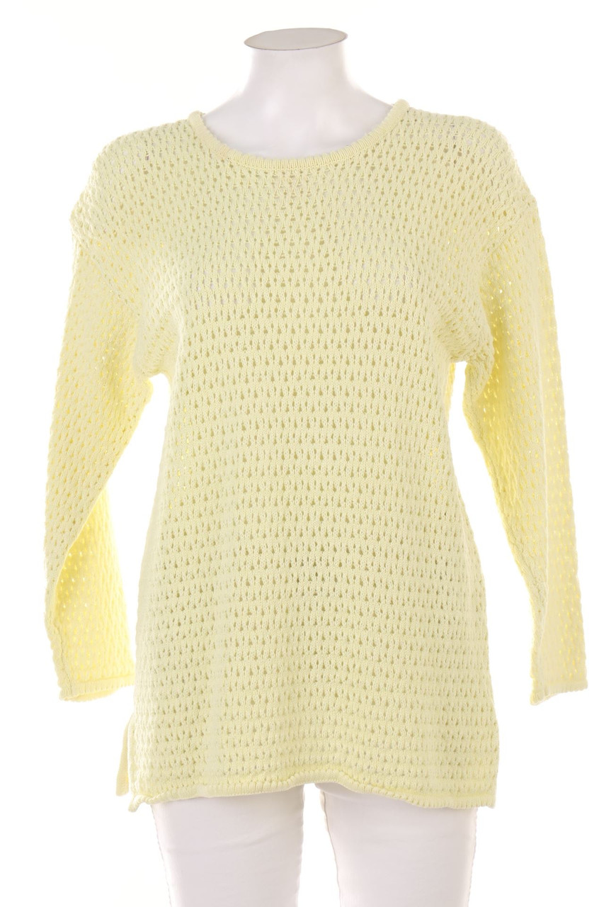 blue seven - Strick-Pullover aus Lochstrick - L