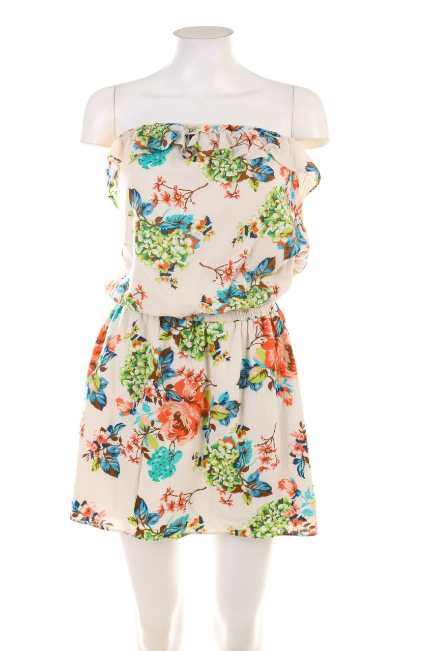 NAF NAF - Kleid mit Blumen-Print - XS