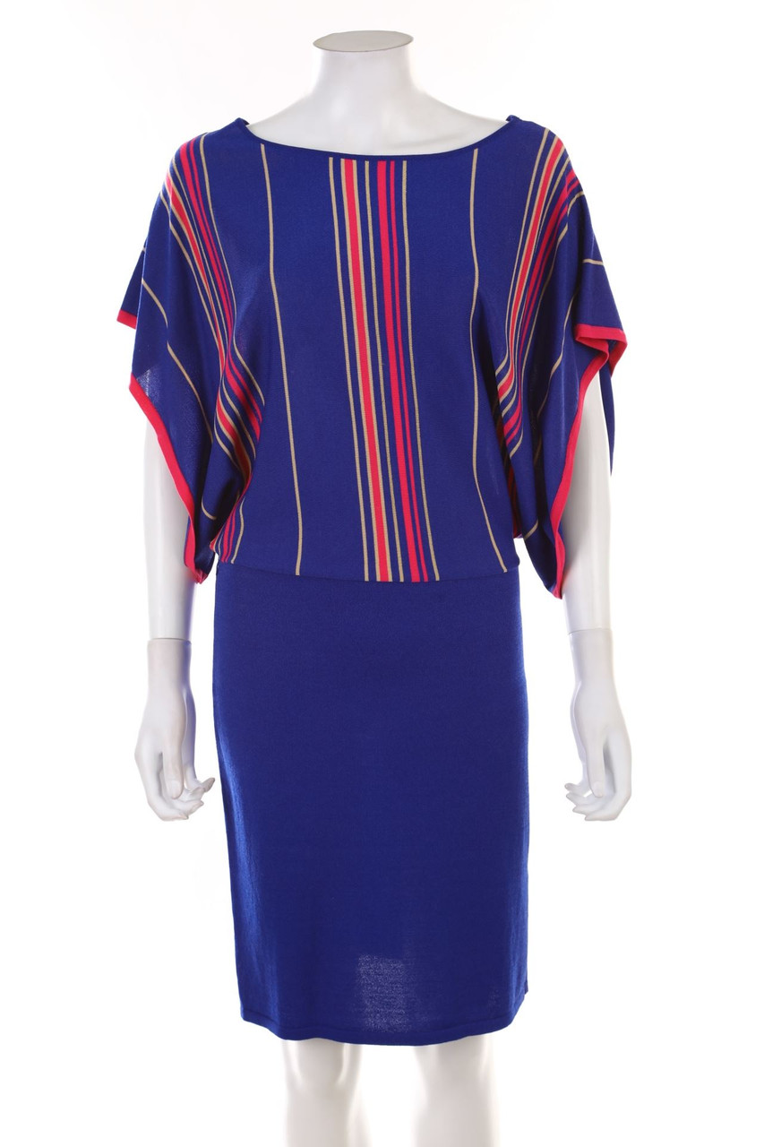 monton - Strickkleid mit Batwing-Ärmeln - M
