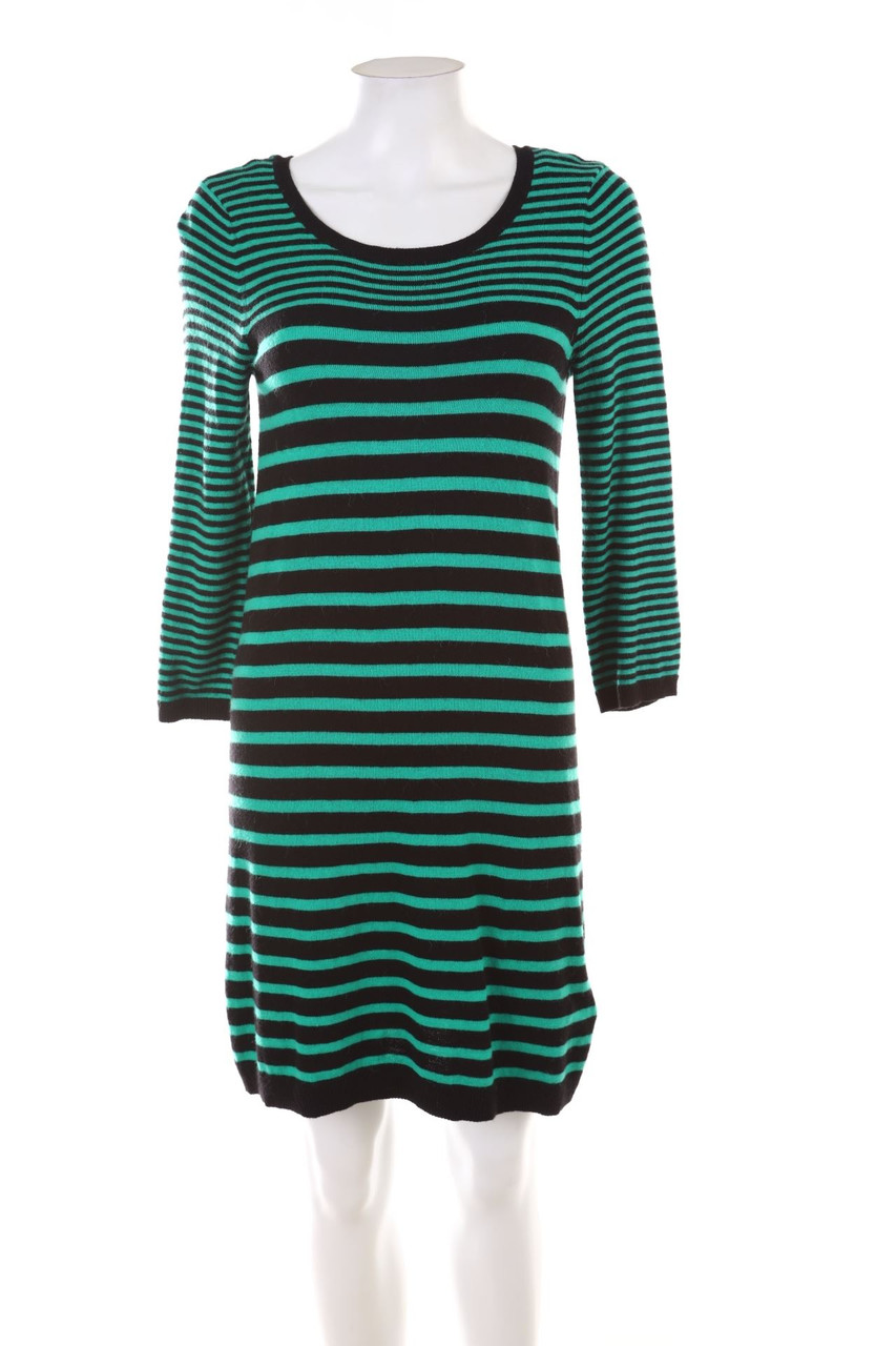 H&M - Strickkleid mit Streifen - S