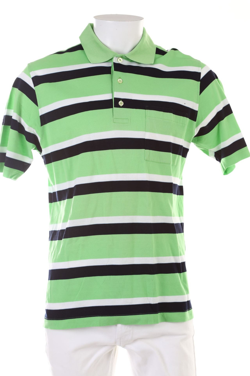 PIATTELLI ROMA - Poloshirt mit Streifen - M