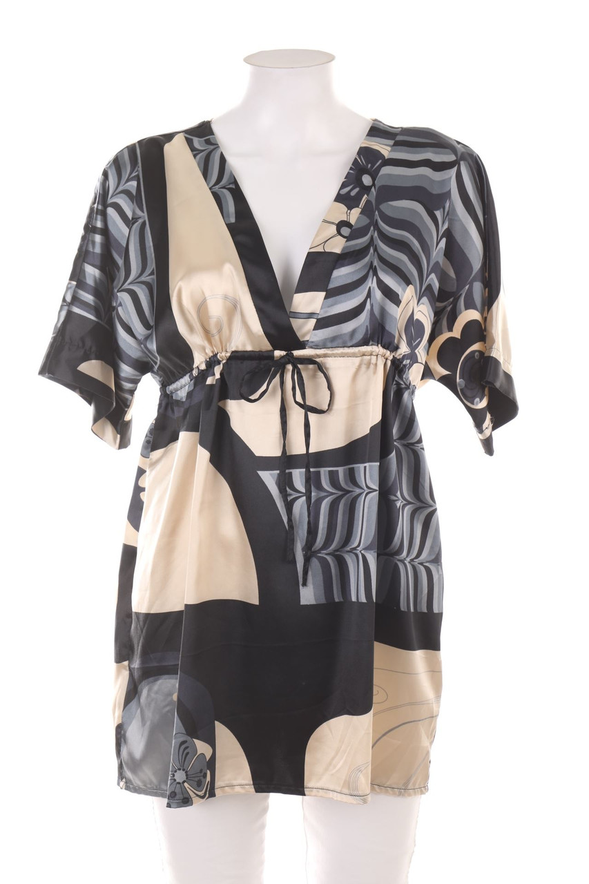 promod - Satin-Tunika-Bluse - S