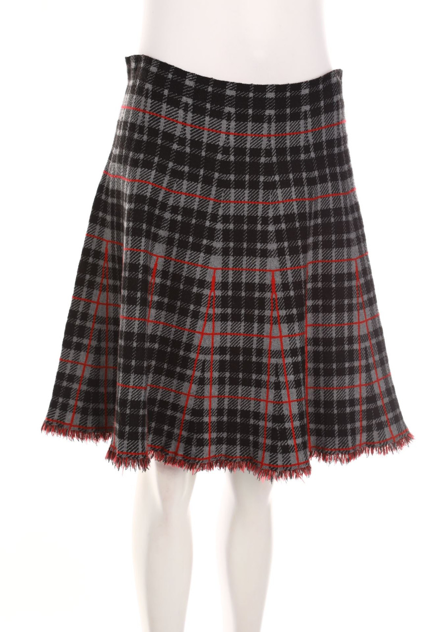 Derhy - Rock mit Karo-Muster - XL