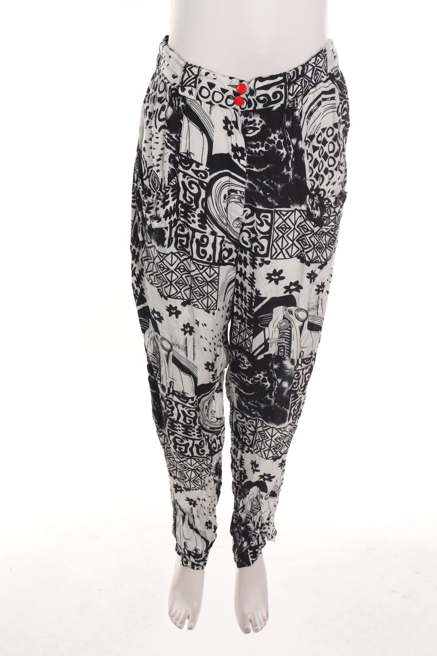 VINTAGE - Hose mit Print - L