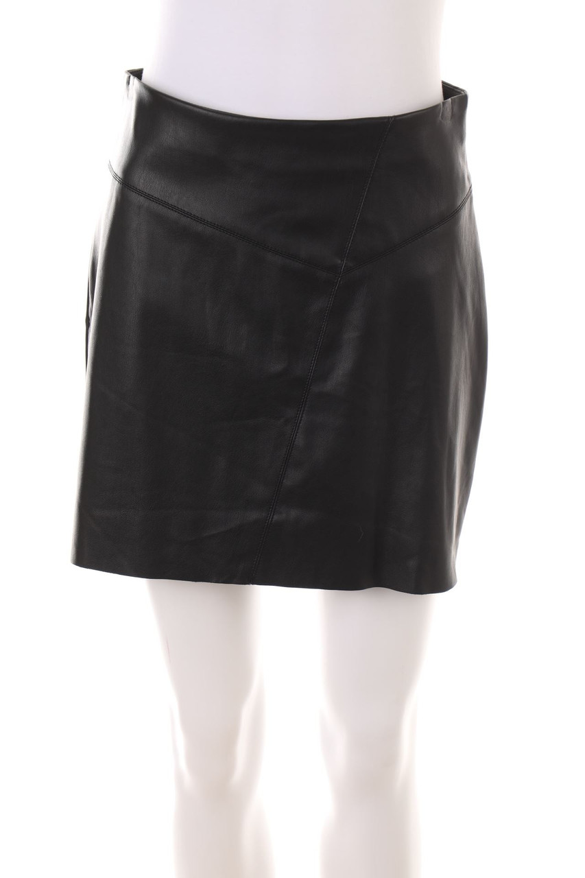 Pimkie COLLECTION - Faux Leather-Mini-Rock - XS