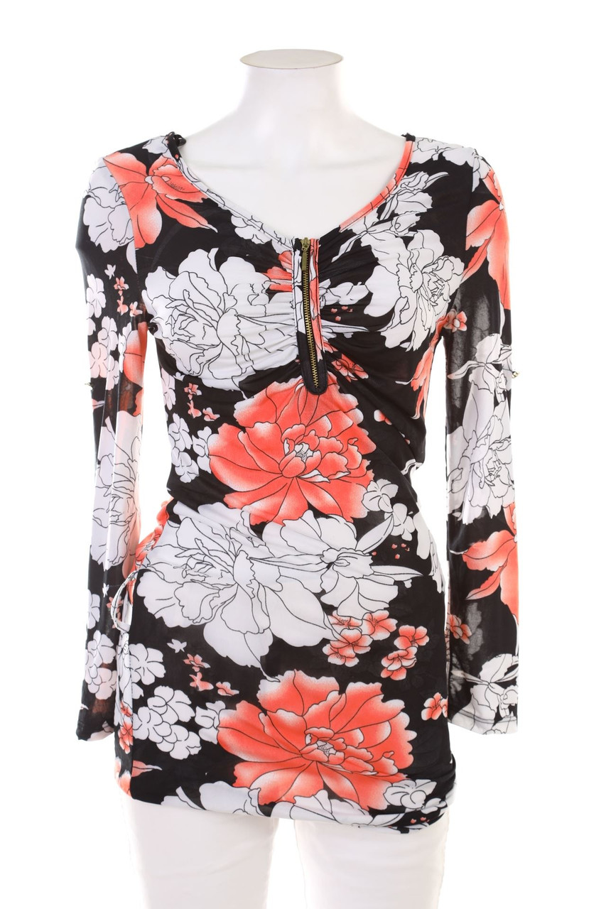 TOUT FEU TOUT FEMME - Bluse mit Blumen-Print - S