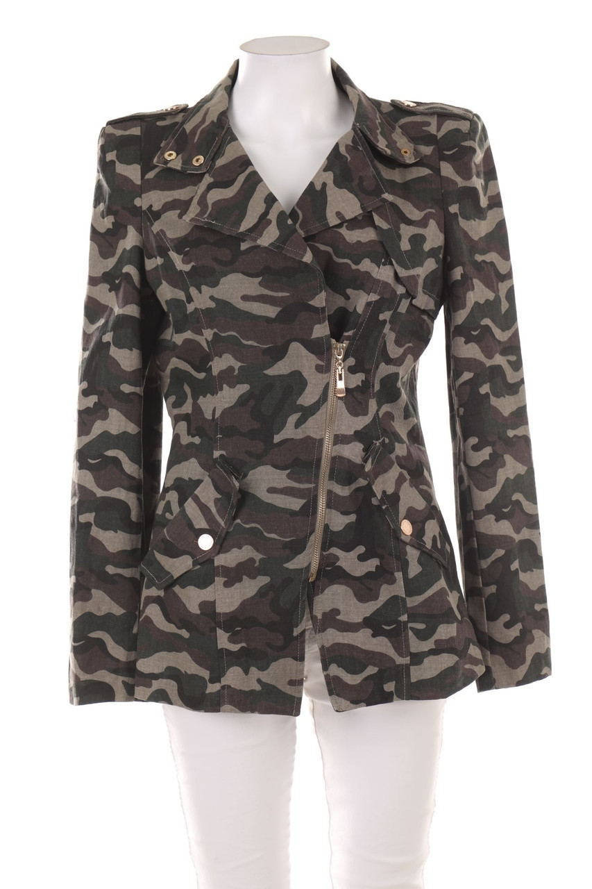 Redial - Blazer-Jacke mit Camouflage-Print - M