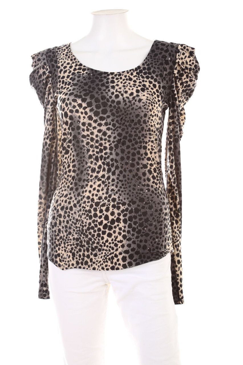 SECONDHAND - Longsleeve-Shirt mit Puffärmeln - XS