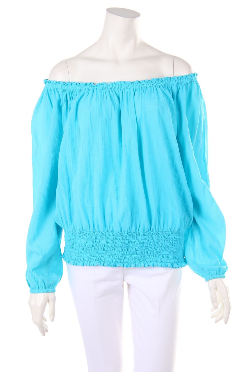 MICHAEL MICHAEL KORS - Carmen-Bluse aus Baumwolle - M