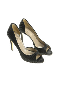 VALENTINO GARAVANI - Peeptoe-Pumps aus Leder
