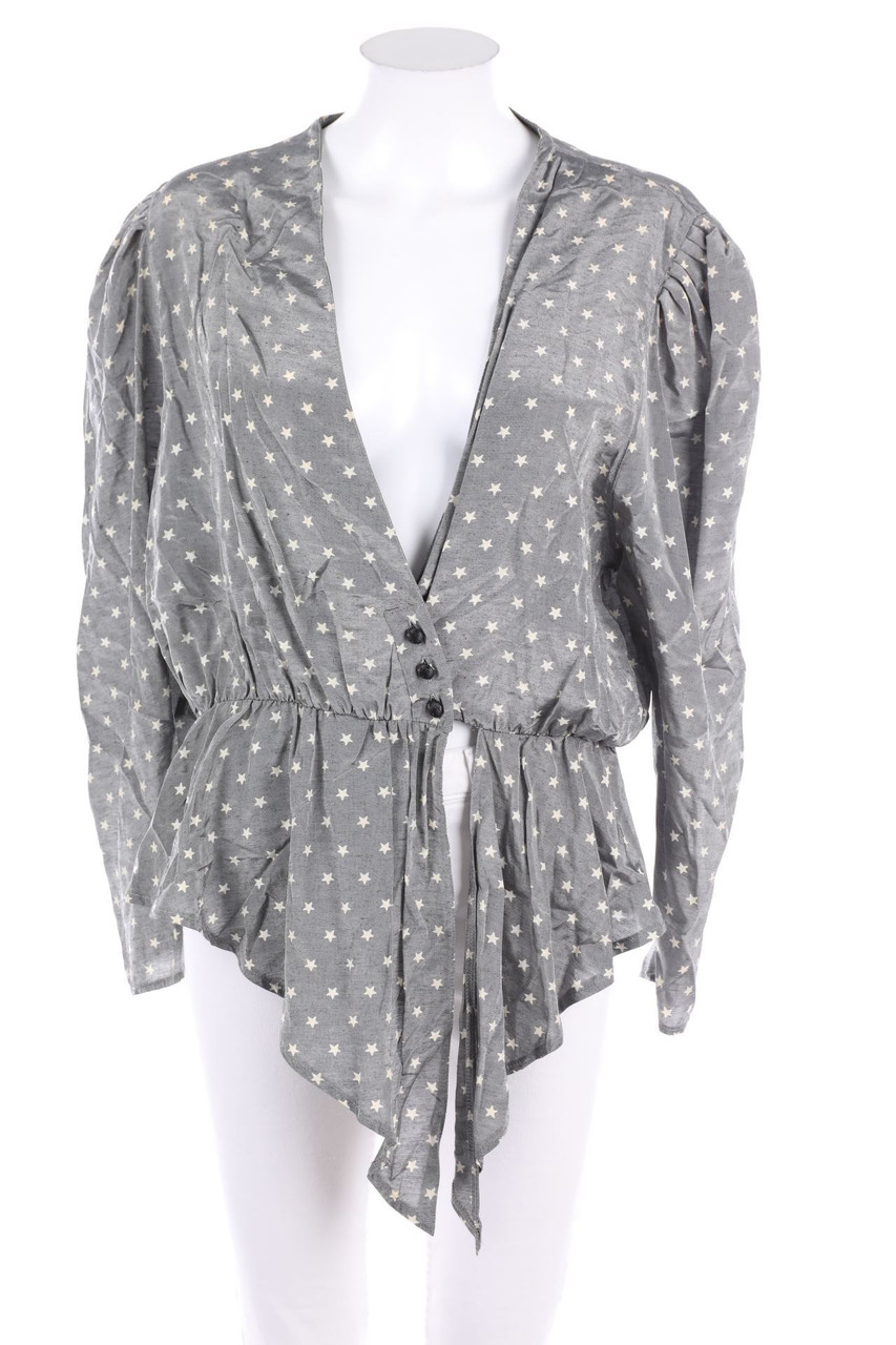 Pierre Franck - Bluse mit Muster - D 36