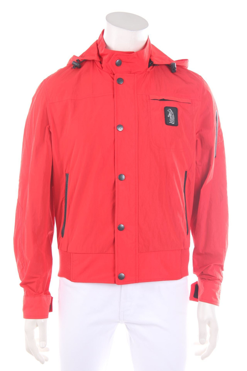 Refrigue - Windbreaker-Jacke mit Logo-Patch - L