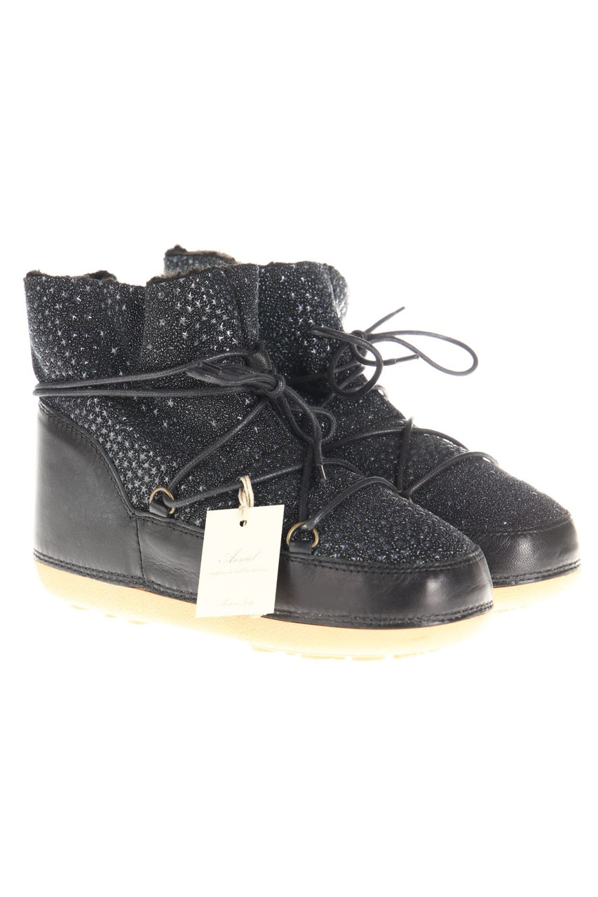 Anniel - Stiefeletten mit Leder-Details