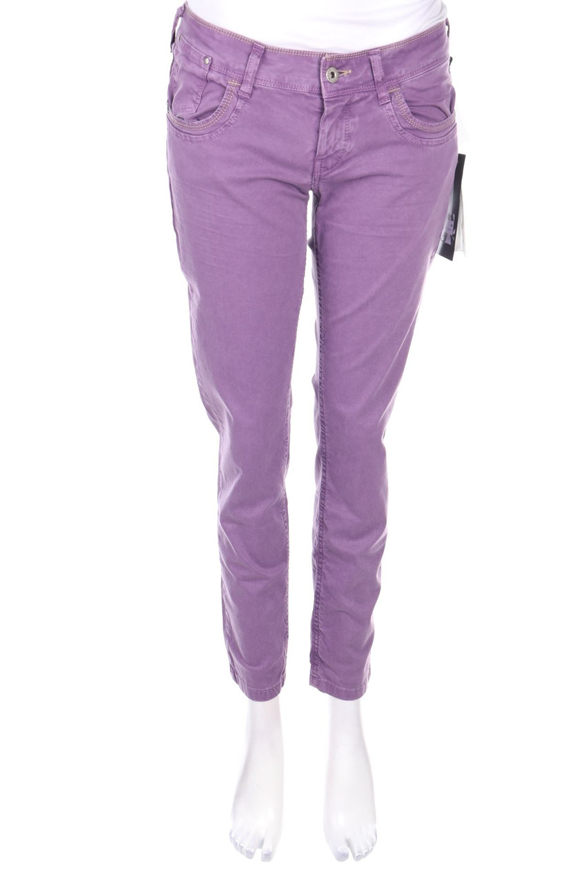 RICHMOND - Used Look Straight Cut Jeans aus Baumwoll-Mix - W28