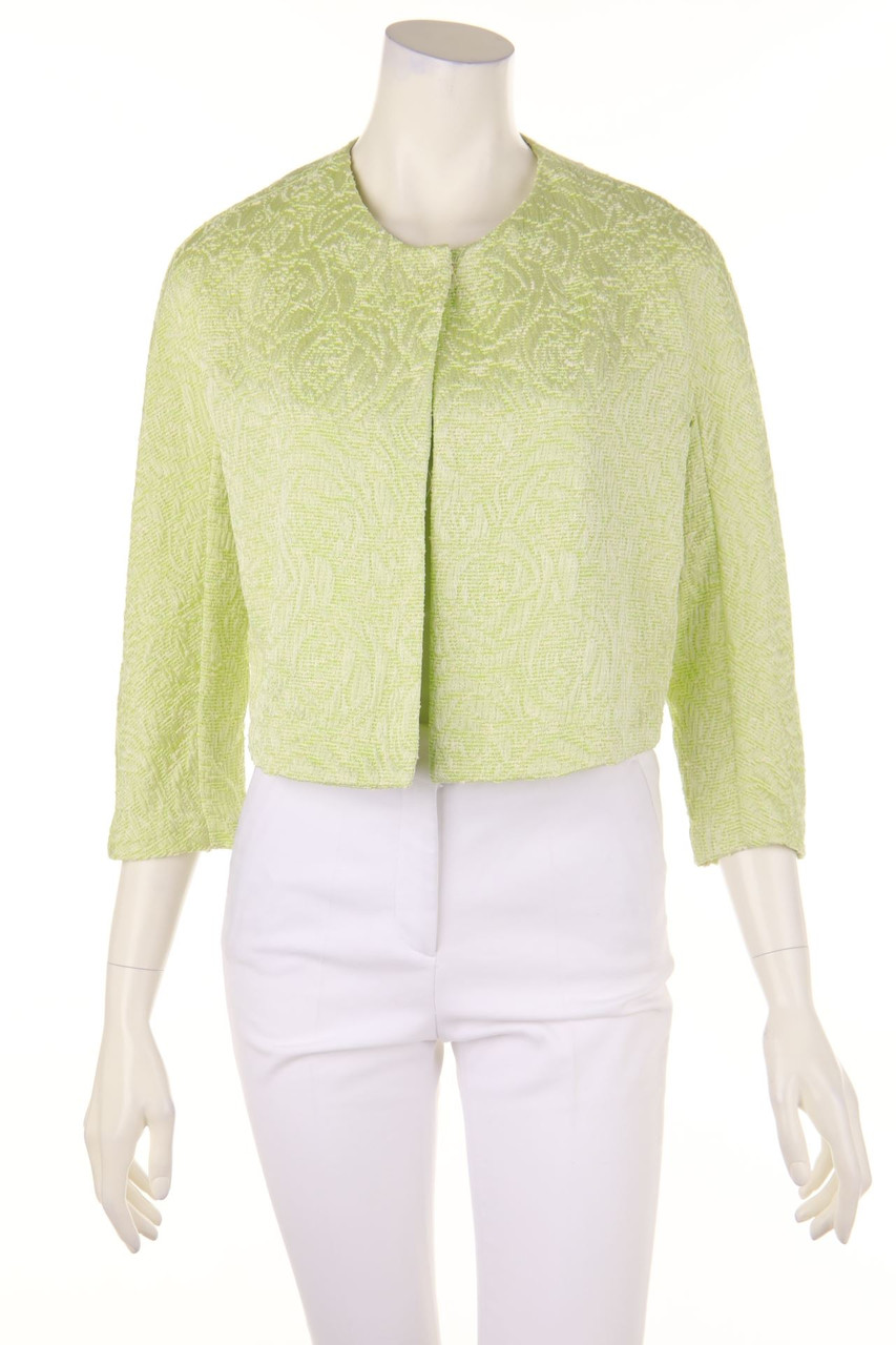 Chlotilde - Cropped-Jacke mit 3/4-Ärmel - D 36