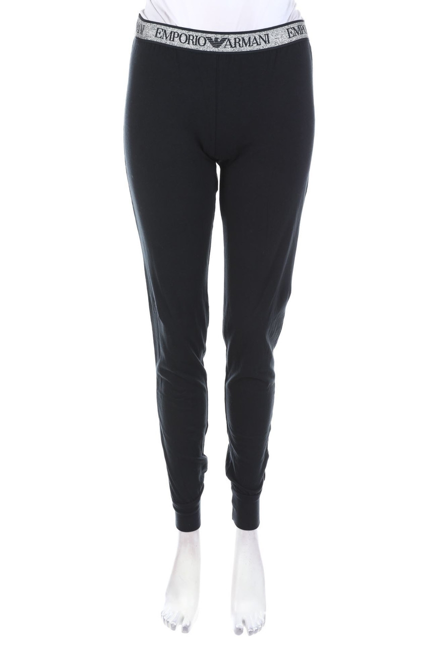 EMPORIO ARMANI UNDERWEAR - Leggings mit Logo-Applikation - L