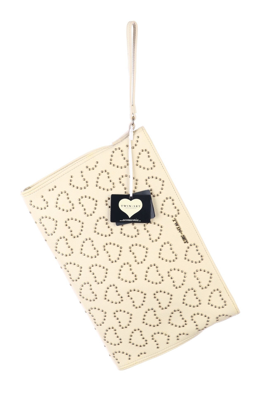 TWINSET SIMONA BARBIERI - Clutch-Tasche mit Schmuckstein-Applikation