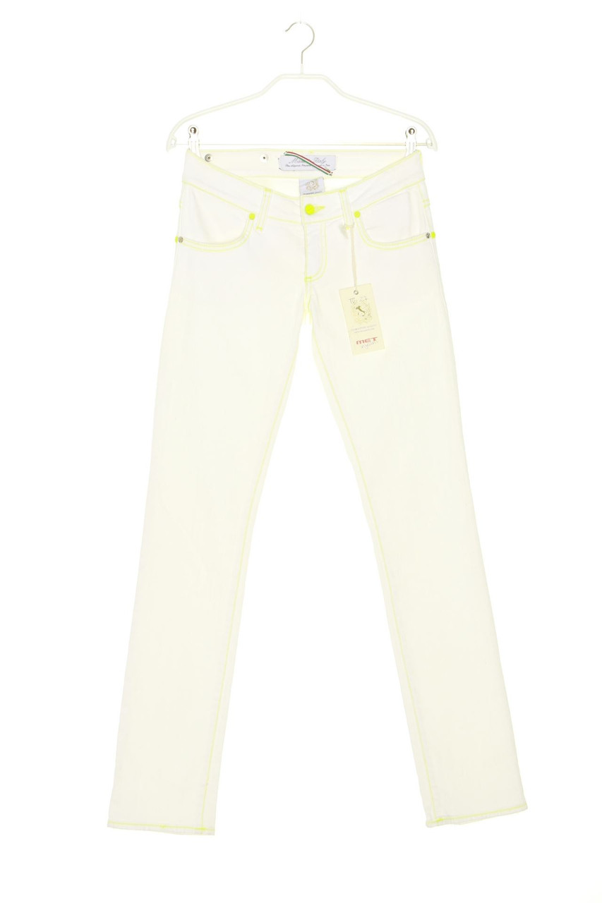 MET - Straight Cut Jeans mit Steppung - W27