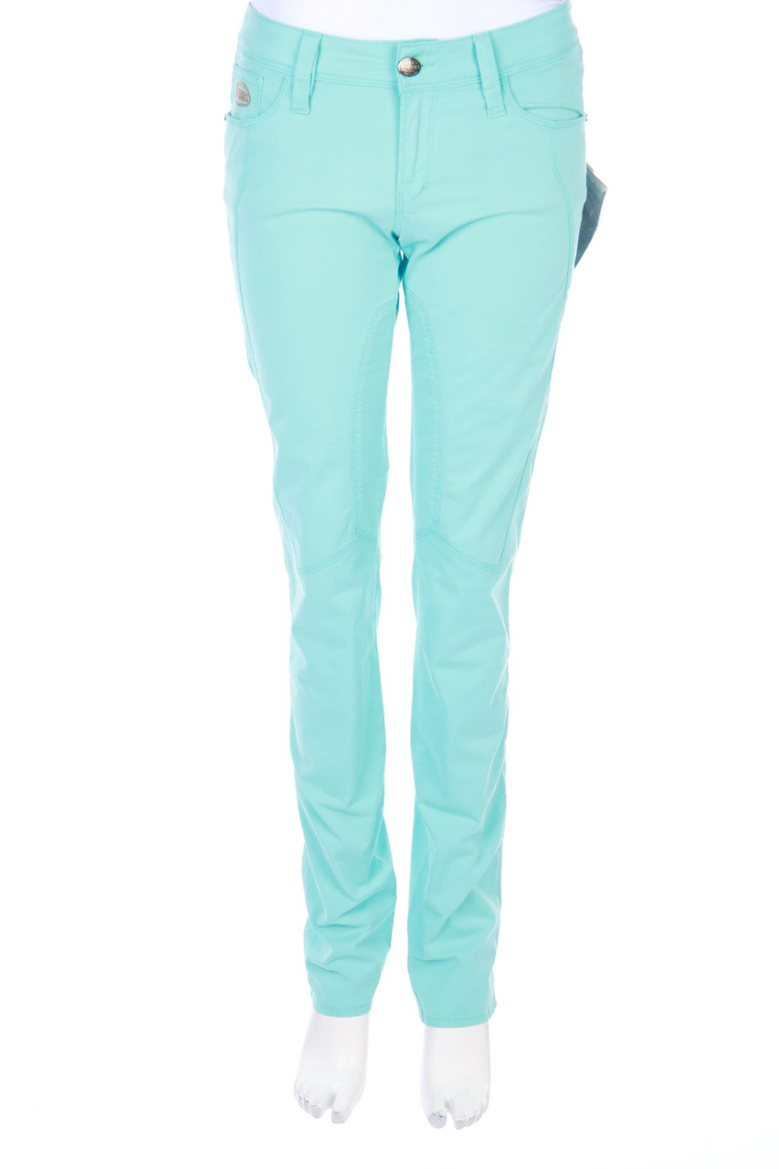 CHIRIBIRI - Hose aus Baumwoll-Mix mit Logo-Patch - W30