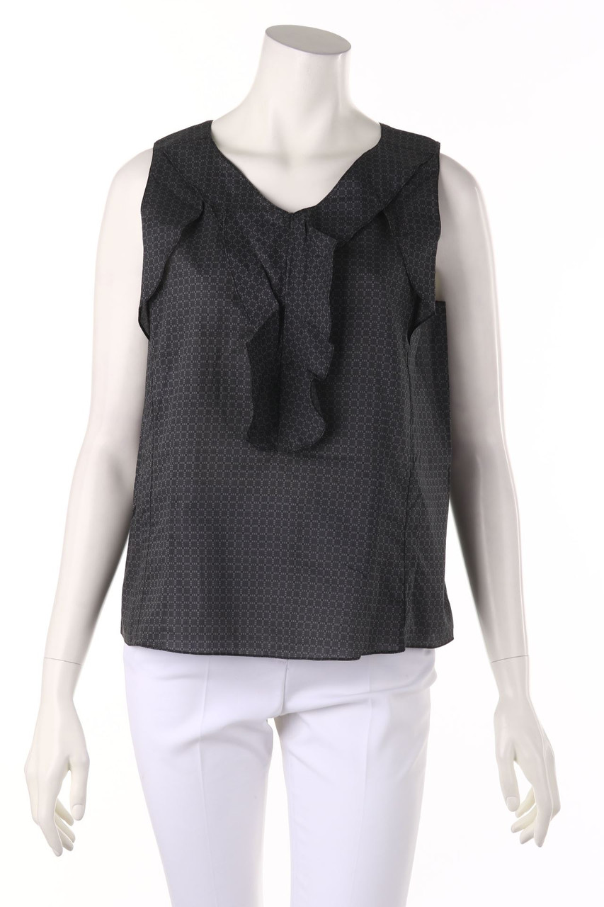 MARNI - Blusentop mit Volants - D 42