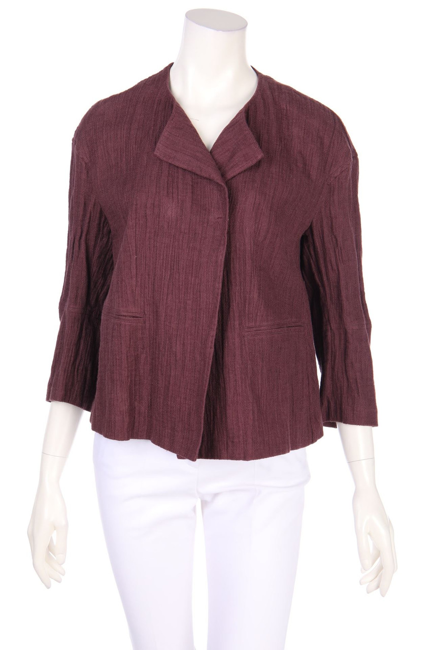 Dondup - Jacke aus Leinen-Mix - D 38