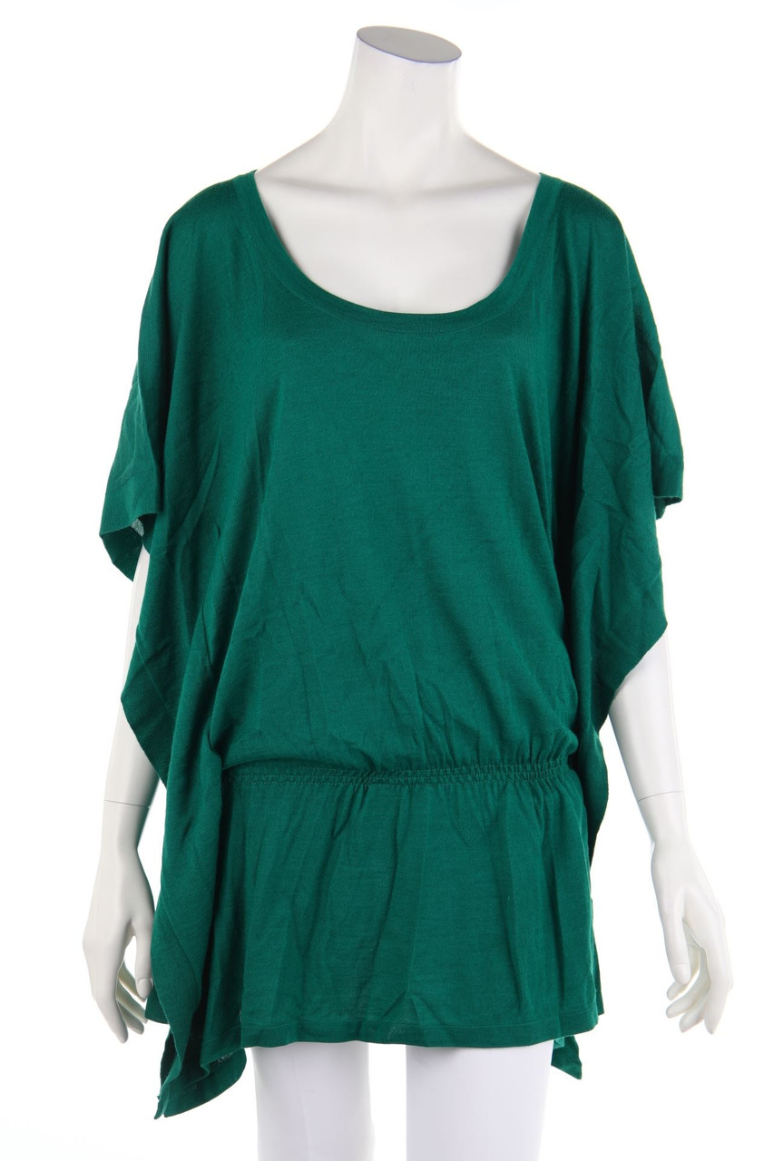 LEETHA - Tunika-Bluse aus Kaschmir-Seide-Mix - S