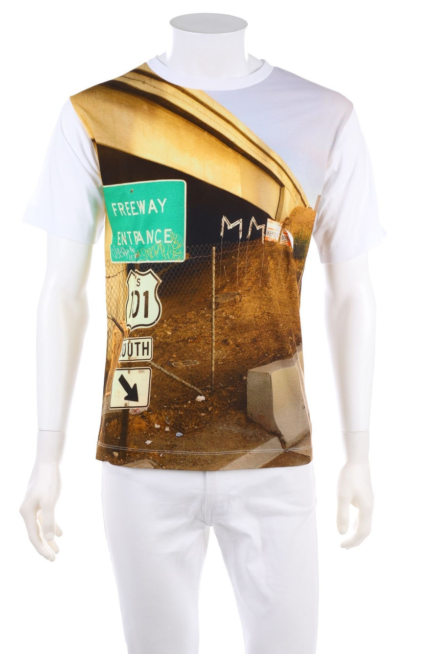 MM6 Maison Margiela - T-Shirt mit Foto-Print - S
