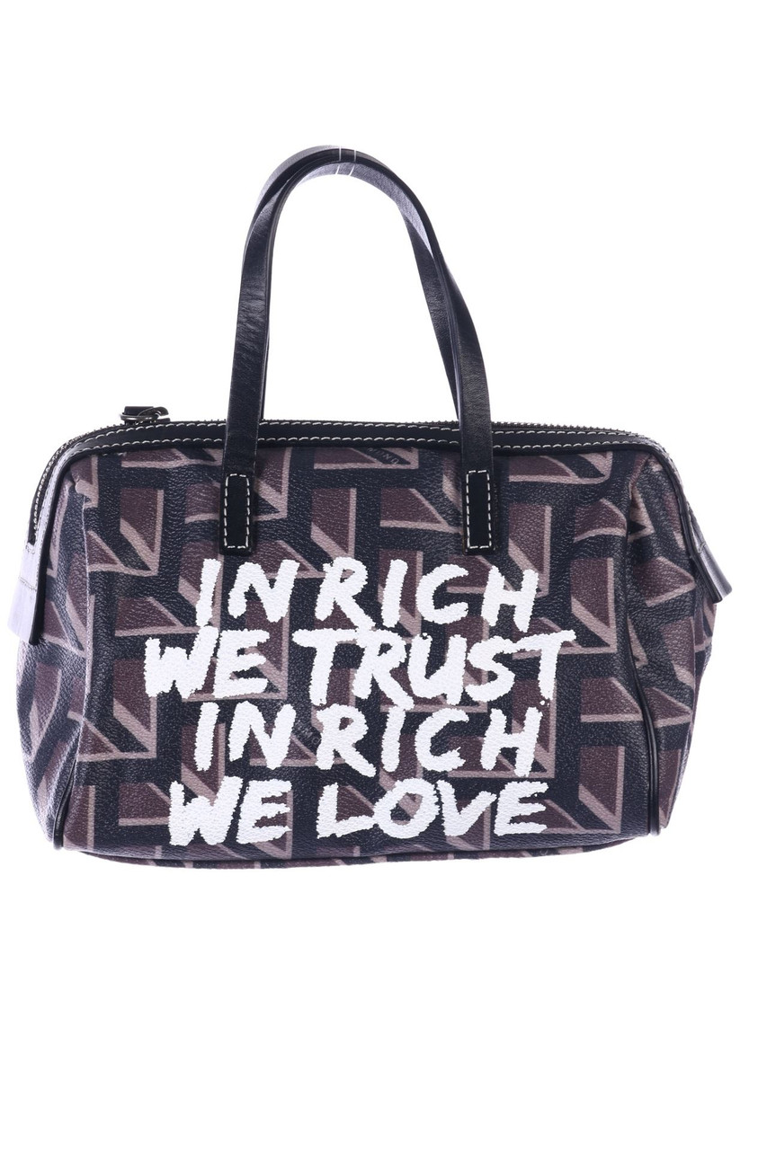 RICHMOND - Handtasche mit Statement-Print
