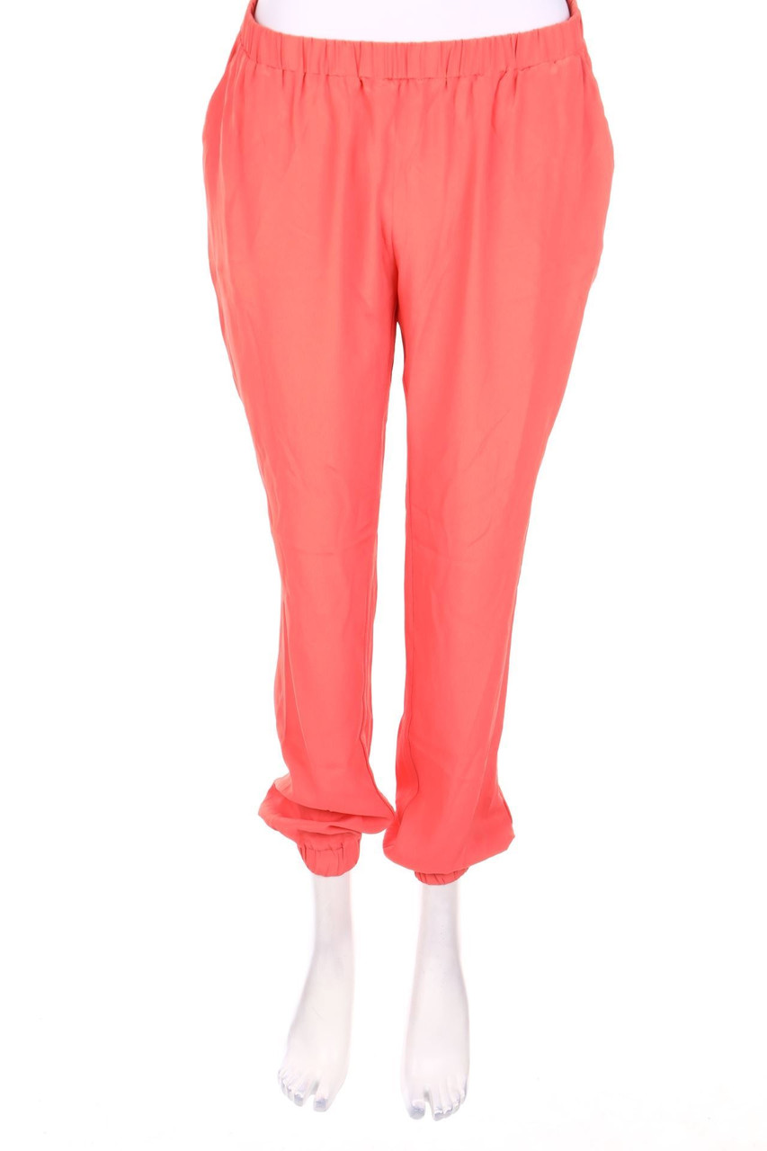 Blue les copains - Jogger-Hose aus Seiden-Mischung - D 36