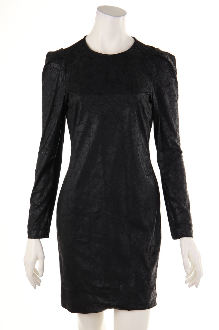 RICHMOND DENIM - Coated-Kleid mit Puffärmeln - D 36