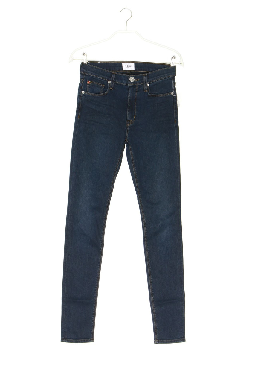 Hudson - Used Look Skinny-Jeans mit Stretch - W25