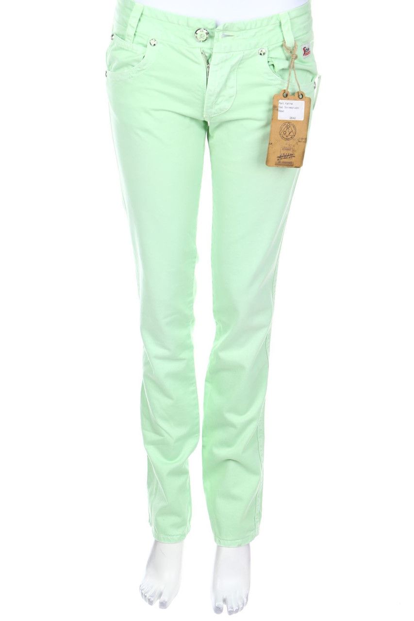 ROY ROGER´S - Hose aus Baumwolle mit Logo-Applikation - W28