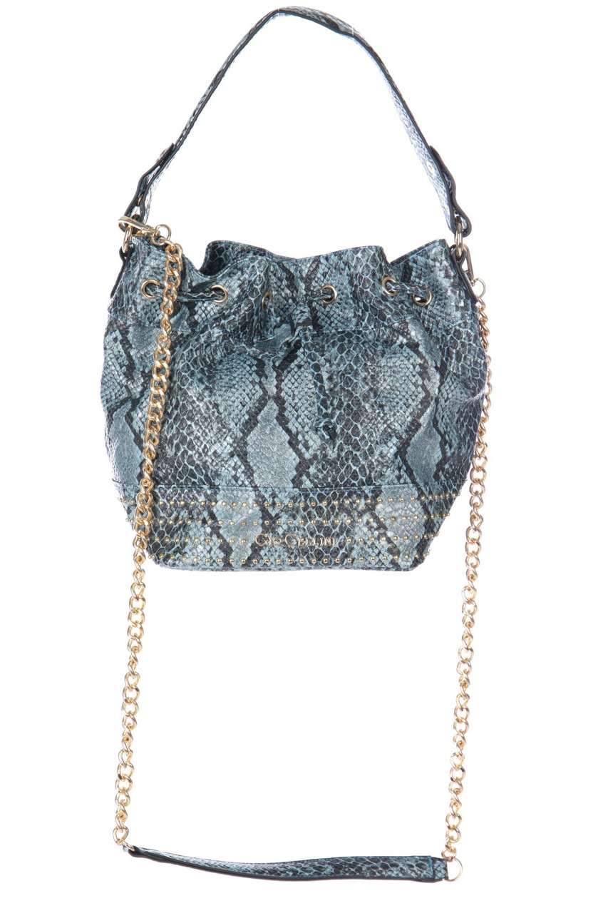 GIO CELLINI - Bucket Bag/Beutel-Tasche mit Logo-Plakette