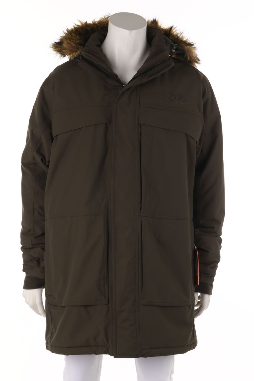 THE NORTH FACE - wattierte Jacke mit Kapuze - XL