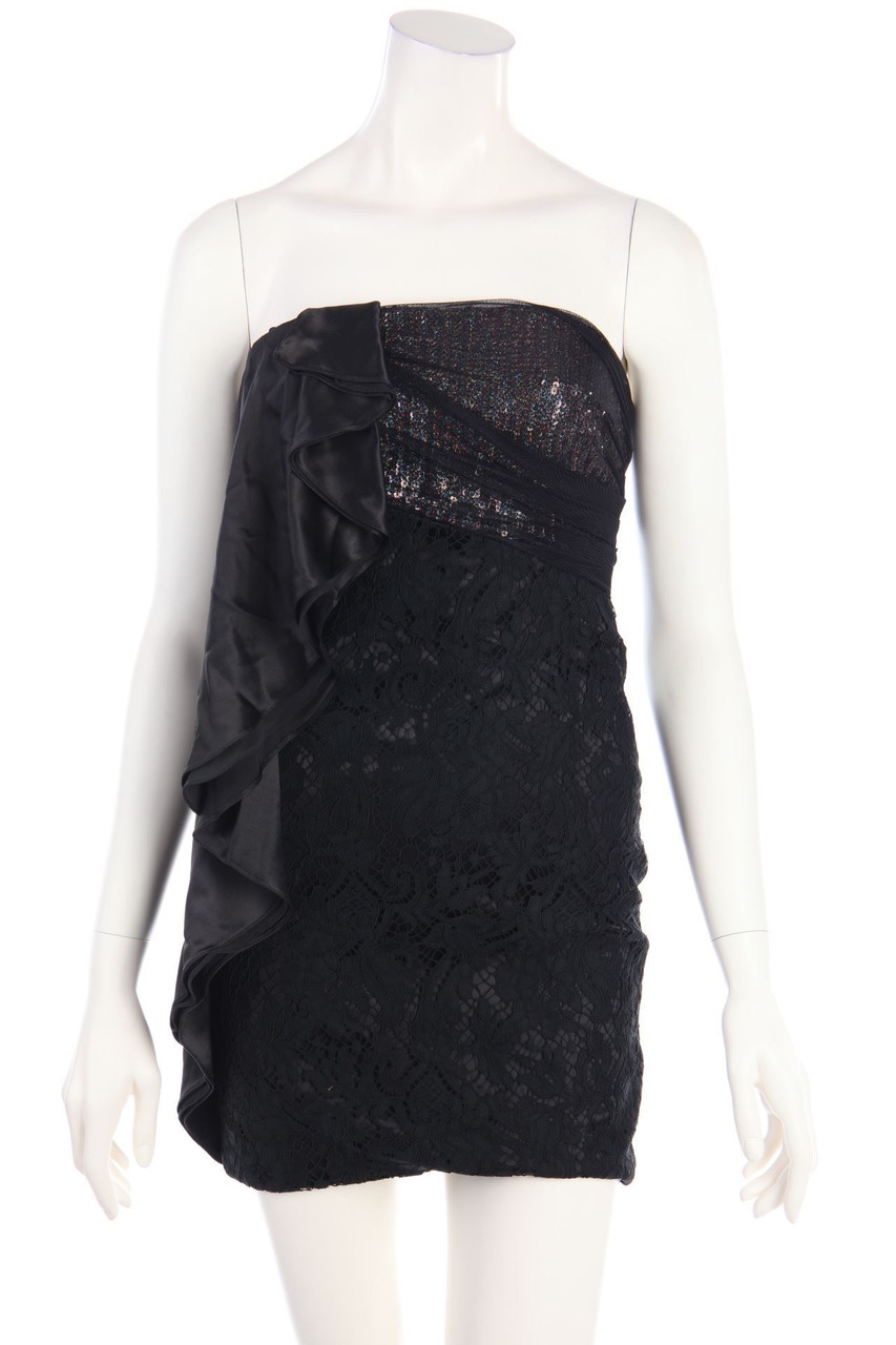 PINKO - Kleid mit Pailletten mit Volants - D 34