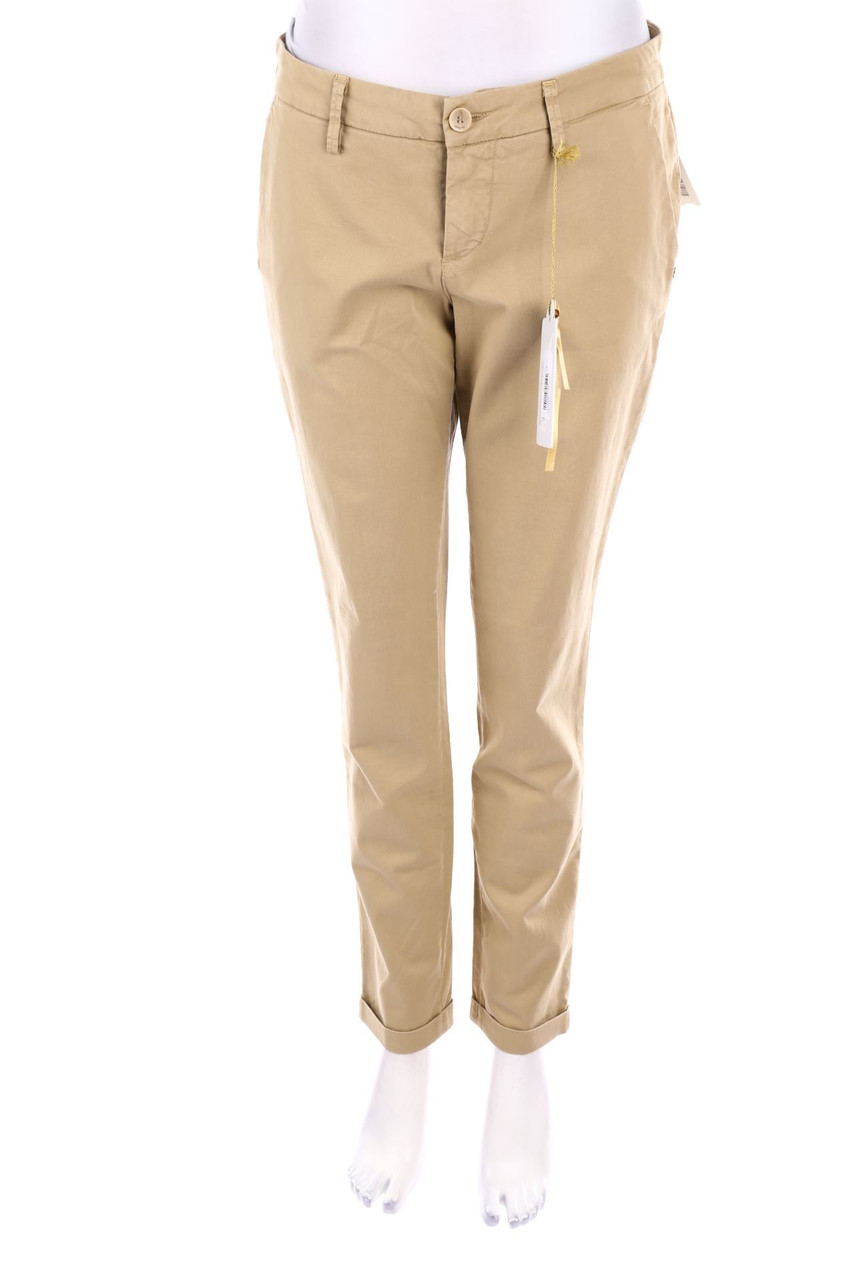 Re-HasH - Chino-Hose mit Logo-Plakette - W30