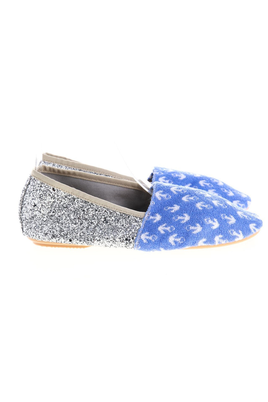 Anniel - Glitzer-Loafer mit Print