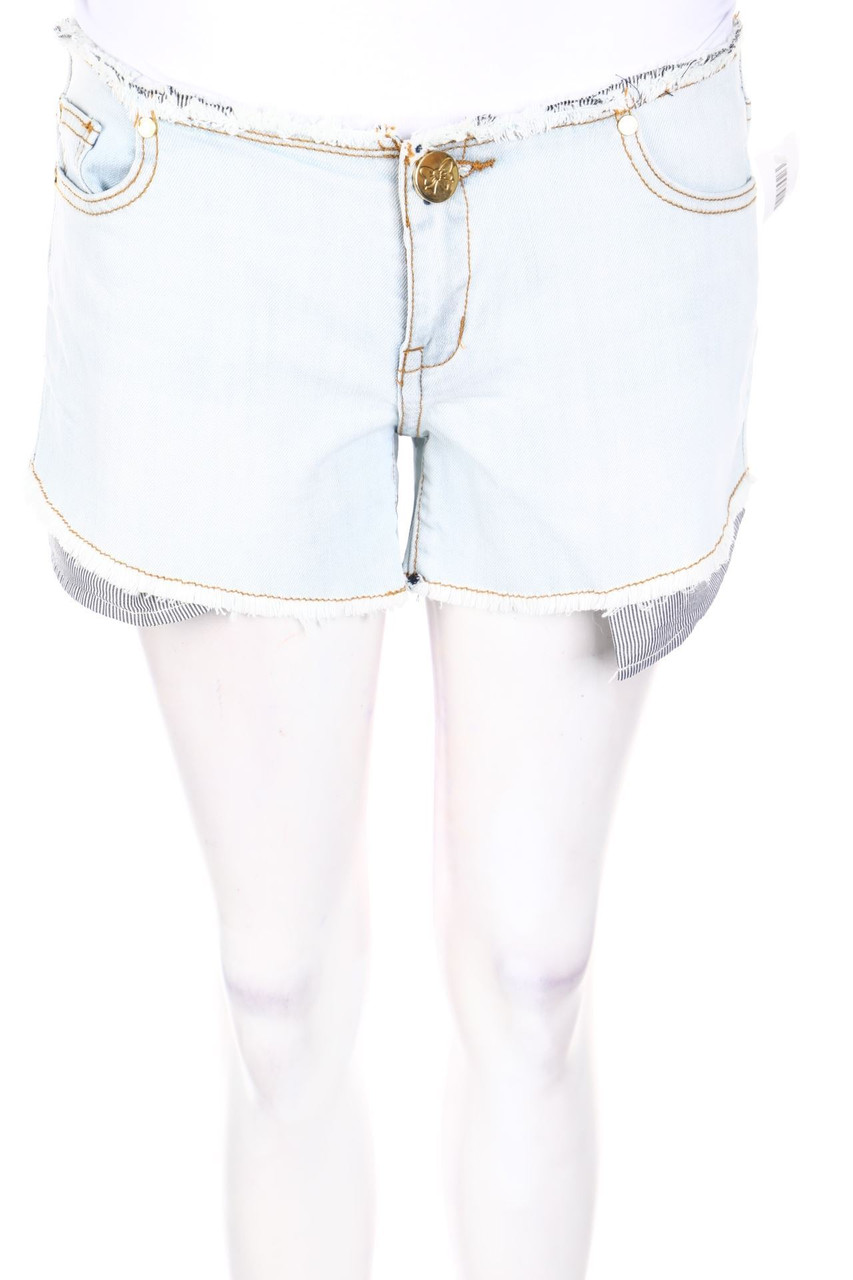 ATELIER FIXDESIGN - Jeans-Shorts im Destroyed Look - W30