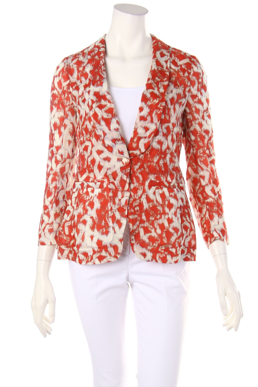 Gold Case - Blazer mit Print - D 40