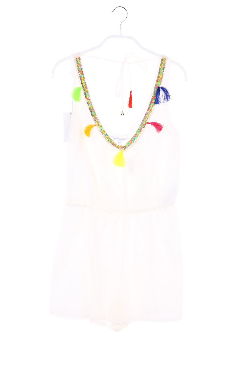 PATRIZIA PEPE - Playsuit mit Quasten, Ibiza-Style - D 34