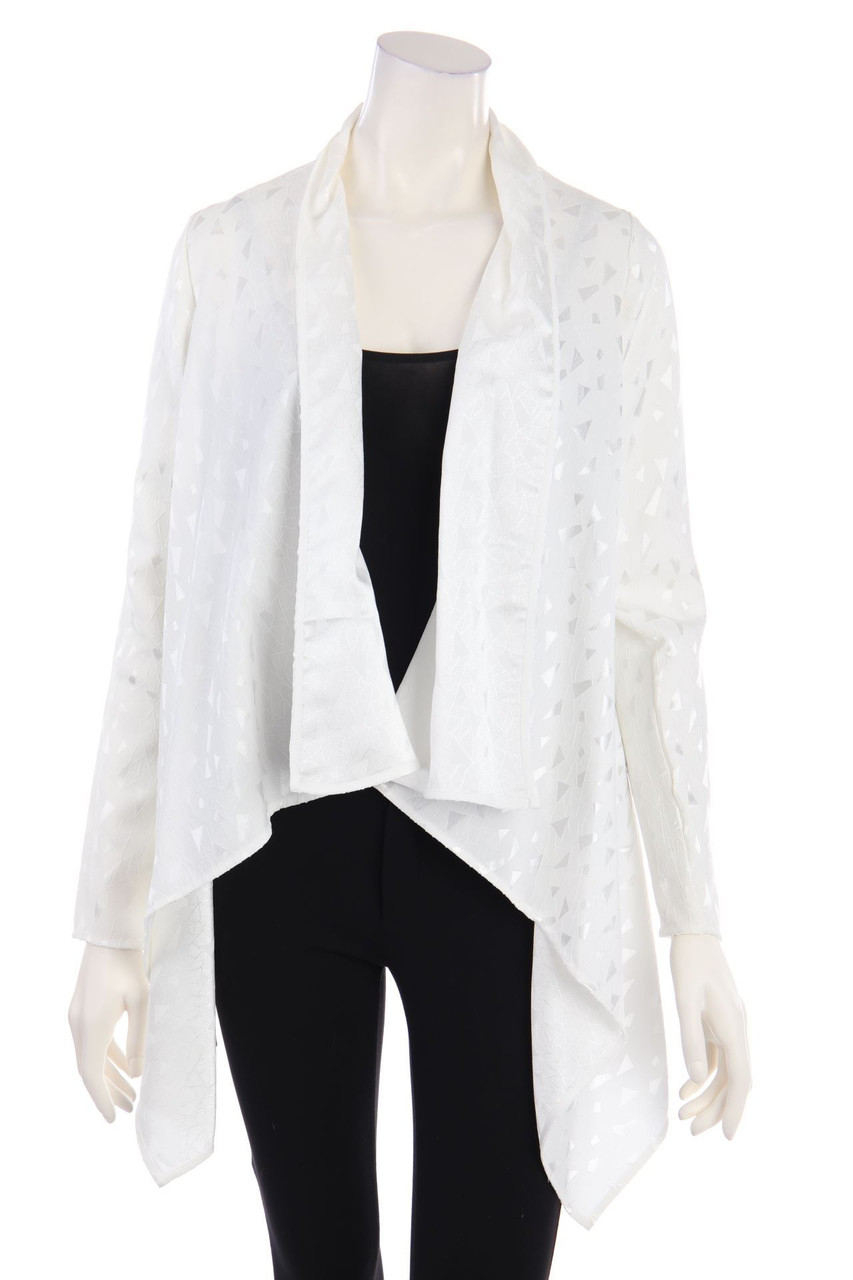 Axara Paris - Cardigan mit Wasserfall-Ausschnitt - S