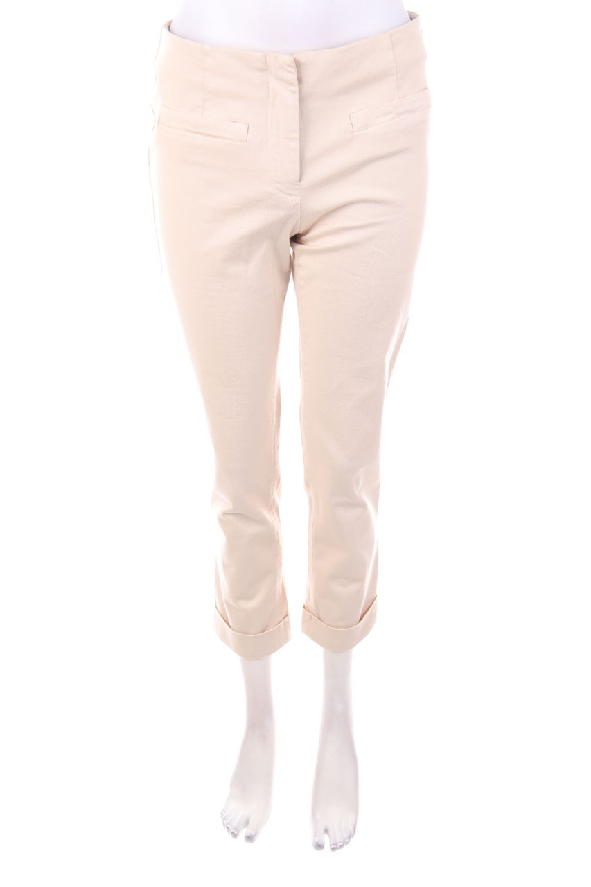 Blue les copains - Cropped-Straight Cut Jeans - D 36