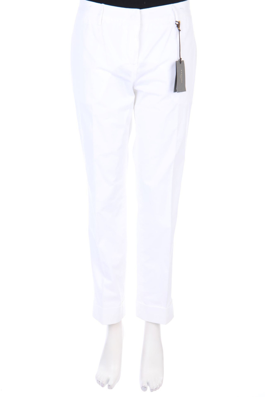 BOGLIOLI - Chino-Hose mit Falten - D 46