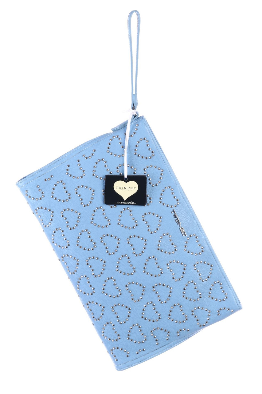 TWINSET SIMONA BARBIERI - Clutch-Tasche mit Schmuckstein-Applikation